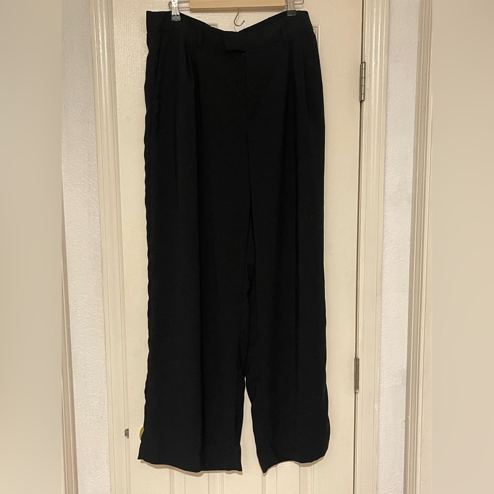 🖤 a new day Black Wide Leg Trouser Pants